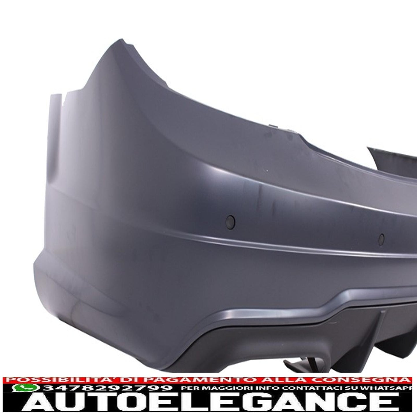 body kit suitable for mercedes c-class w204 (2007-2015) restyling c63 design with led rear lights 