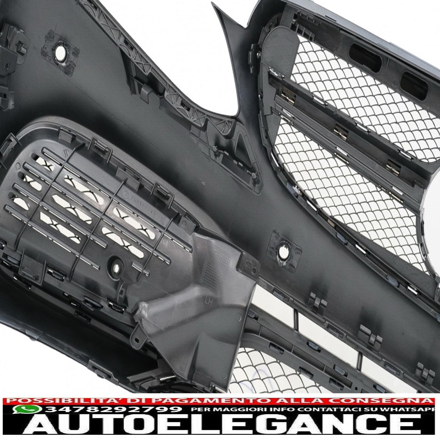 complete body kit with black exhaust tips suitable for mercedes e-class w212 facelift (2013-2016) design e63 