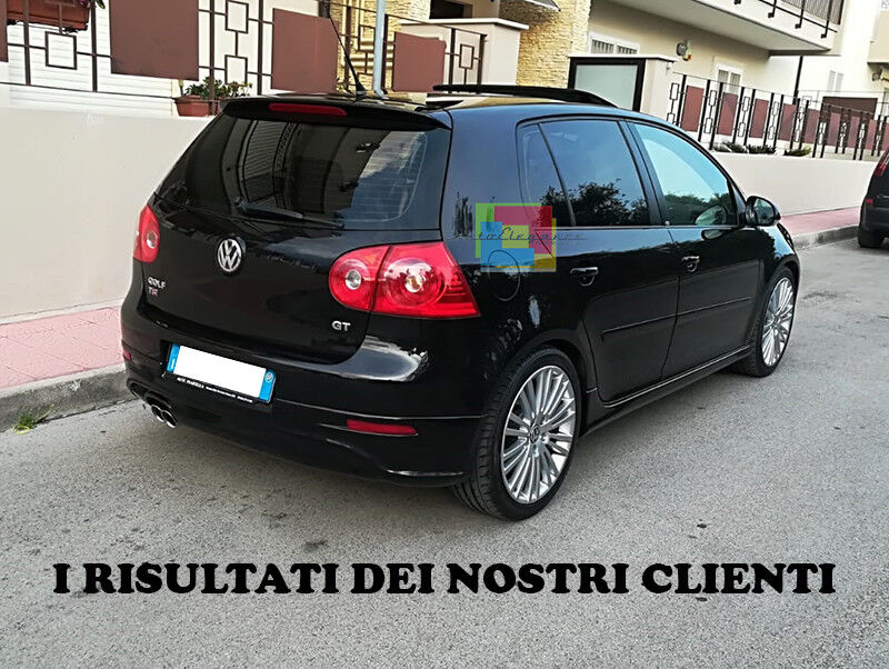 DIFFUSORE POSTERIORE ADATTO PER VW GOLF 5 LOOK R32 GREZZO 2SX DESIGN SPORTIVO