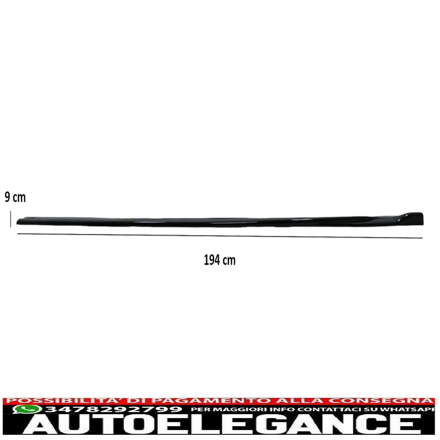aerodynamic body kit suitable for mercedes a-class w176 sport line (2015-2018) piano black