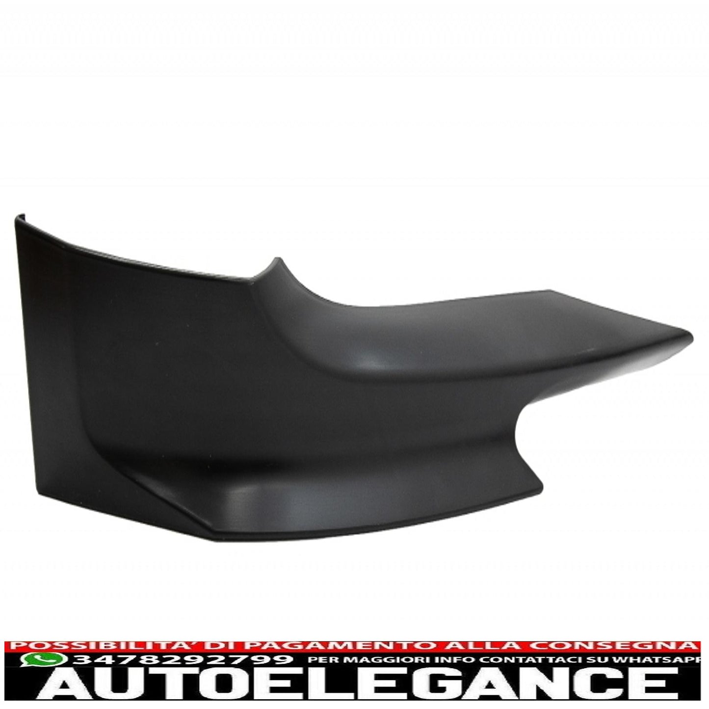 front bumper suitable for bmw 3 series e92 e93 (2006-2009) with bumper splitter spoiler non-lci coupe cabrio m-technik look