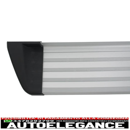 skid plates with running boards suitable for nissan x-trail ii (t31) non restyling (2007-2010)