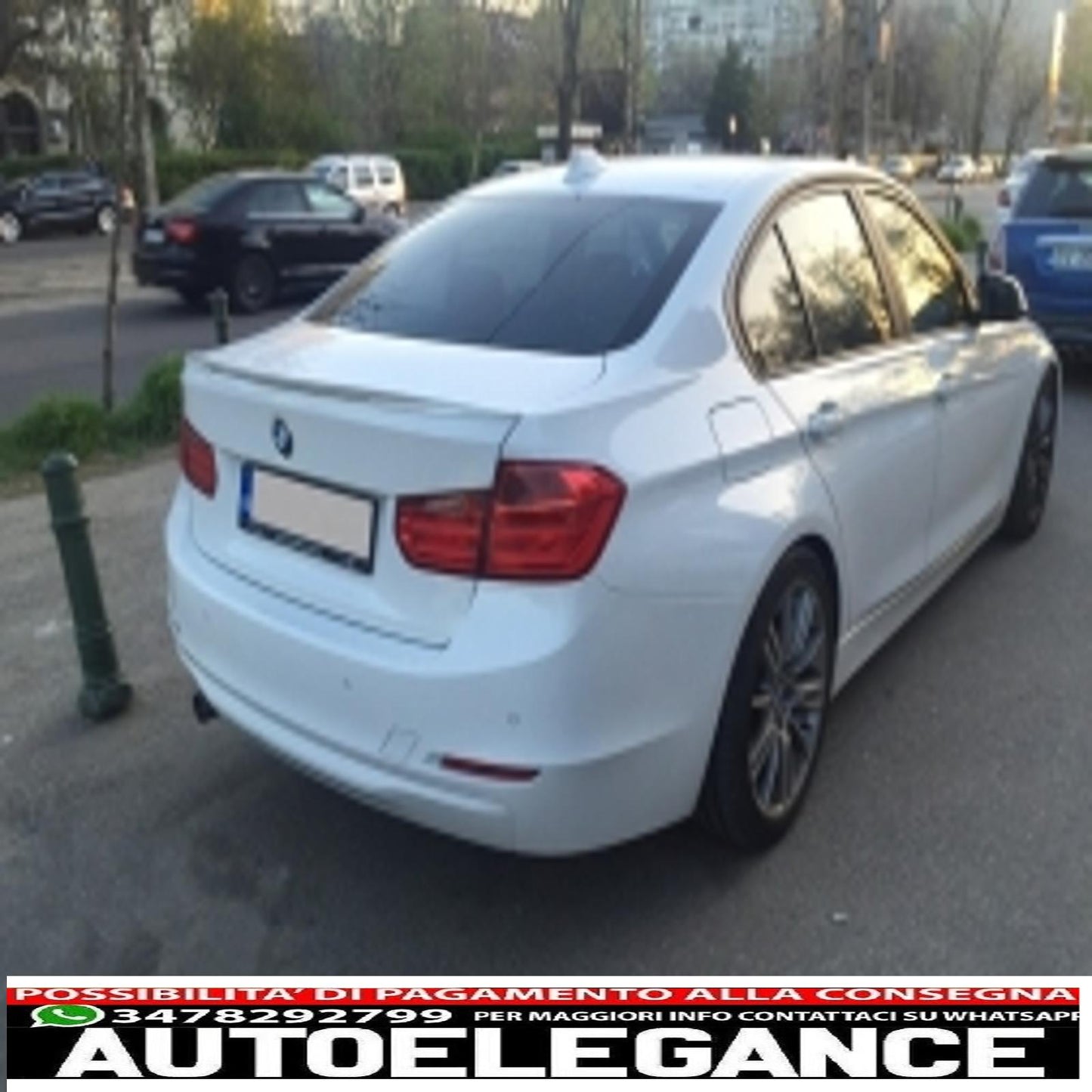 Trunk lid spoiler suitable for BMW 3 Series F30 (2011-up) M3 design
