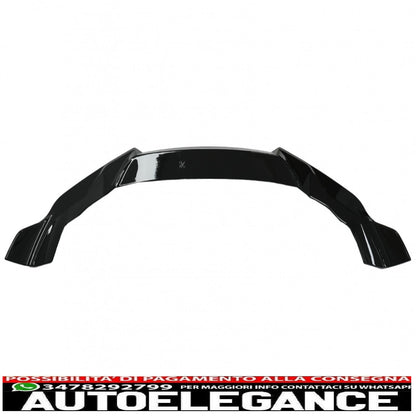 Front Bumper Spoiler Fit For BMW 2 Series F87 M2 (2016-2020) Piano Black 