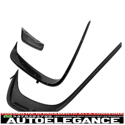 complete body kit with grille suitable for mercedes a-class w176 (2012-2018) restyling a45 design 