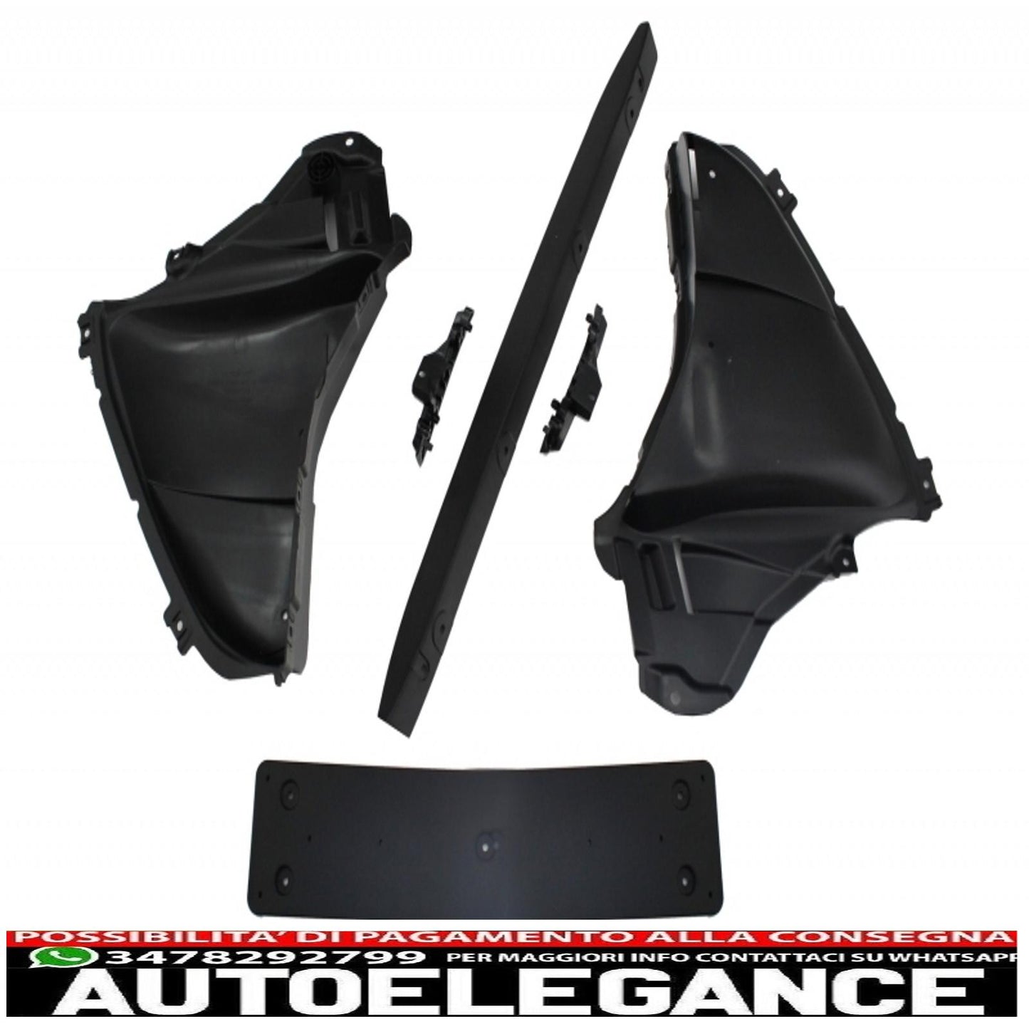 complete body kit suitable for BMW 5 series g30 (2017 onwards) with m-tech design exhaust tips without distronic 