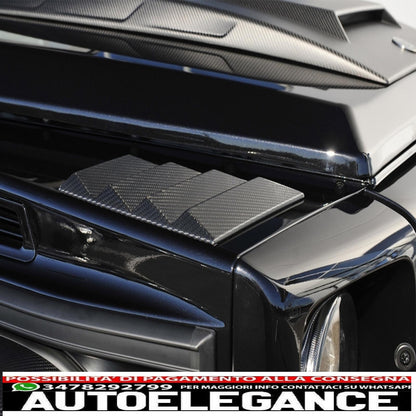 Carbon Fiber Front Fender Air Vents Fit For Mercedes Benz W463 G-Class (1989-up) B-Design