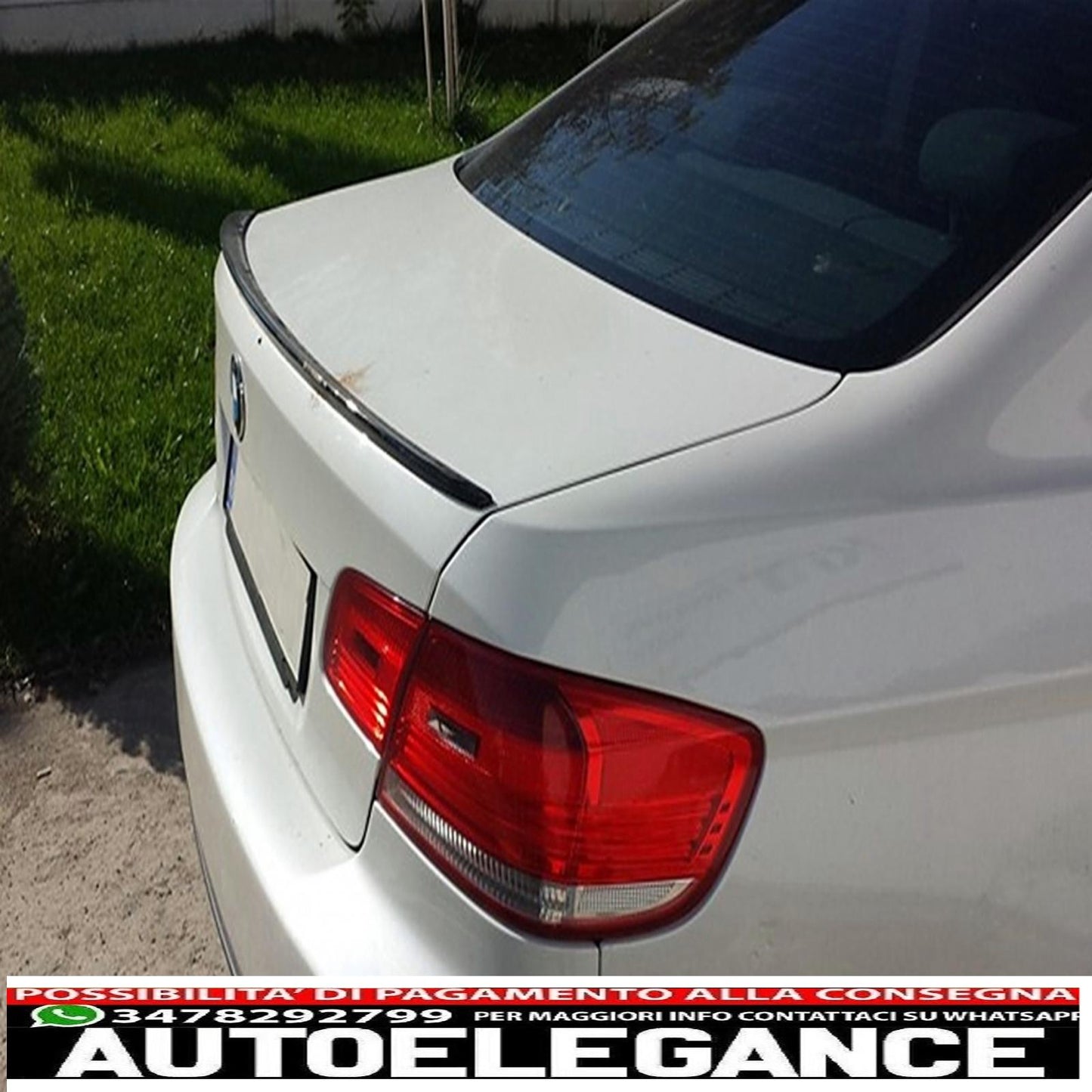 Trunk lid spoiler suitable for BMW 3 series e92 coupe e93 cabrio (2006-2012) m3 design
