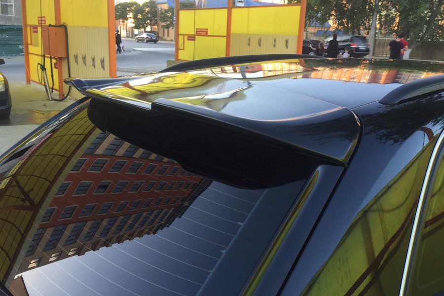 SPOILER ADATTO PER AUDI Q3 8U 2011-2018 LOOK RS DESIGN GREZZO