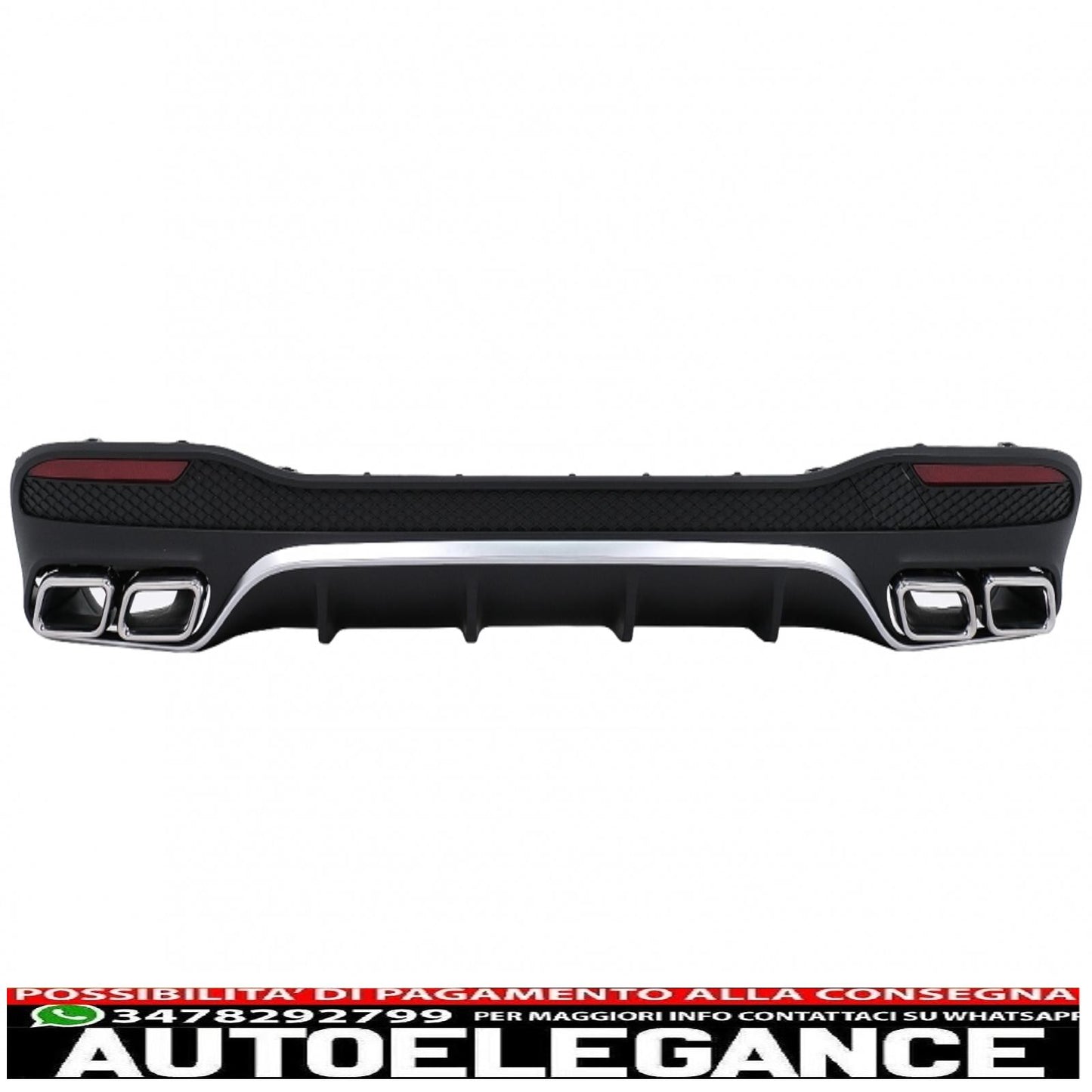complete body kit suitable for mercedes gle w166 suv (2015-2018)