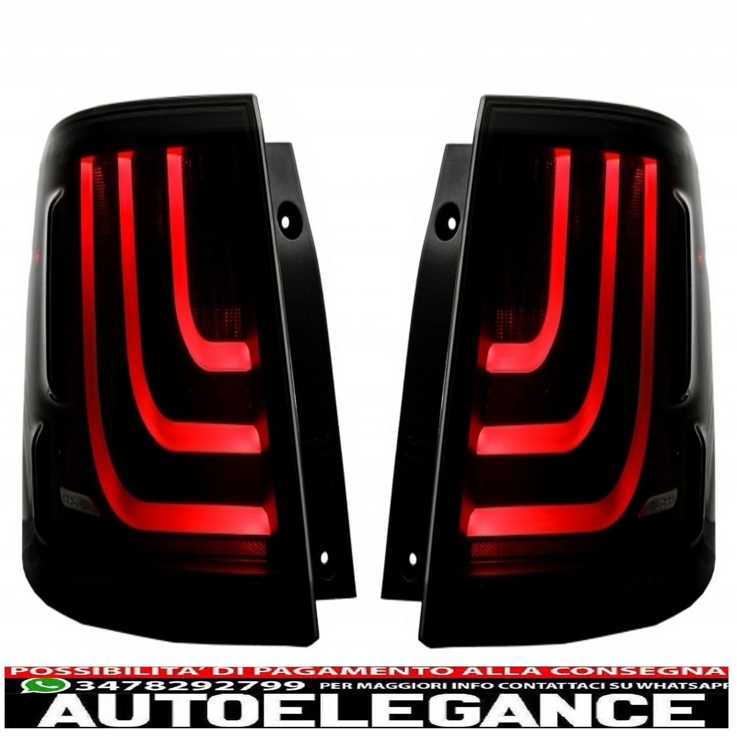 body kit suitable for land rover sport l320 restyling (2009-2013) autobiography design with glohh smoked rear lights