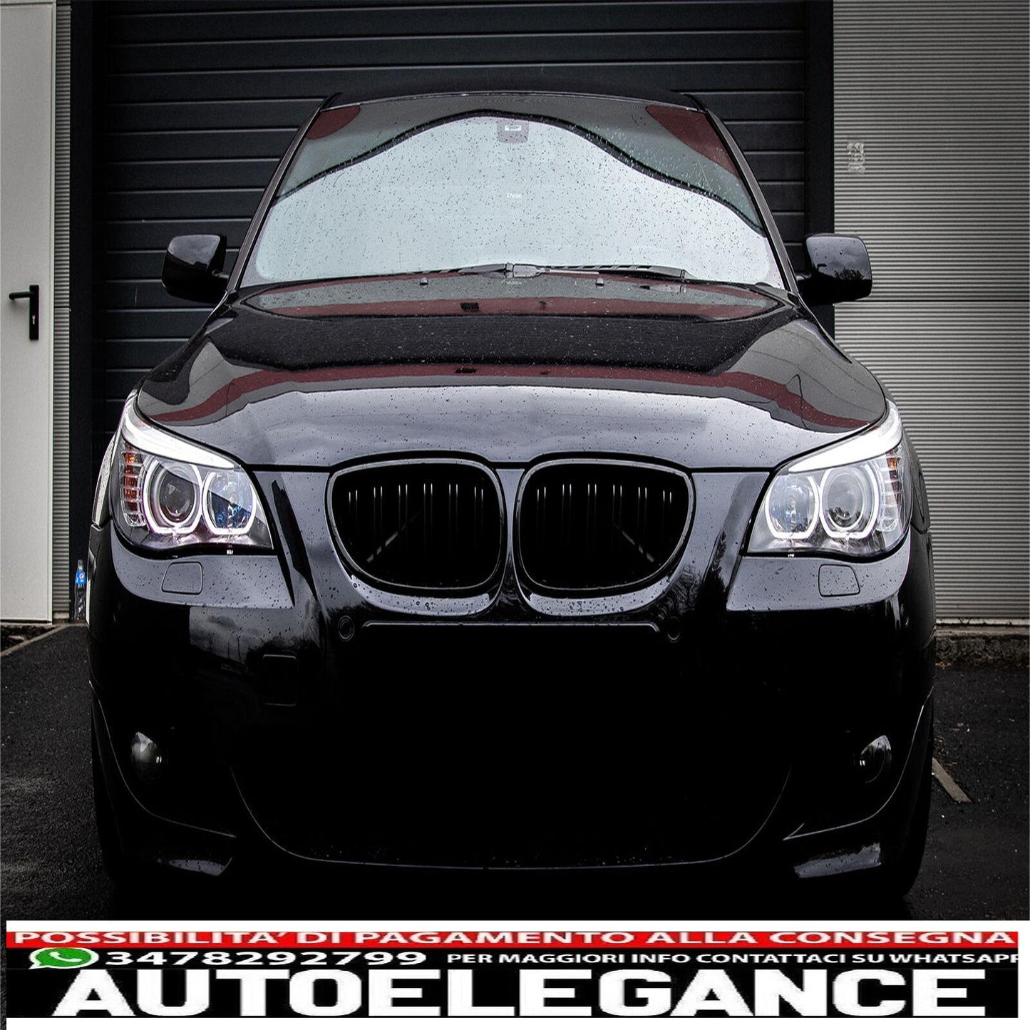LED DRL Dayline Angel Eyes Headlights for BMW 5 Series E60 E61 03-07 LCI Look-show original titleOriginal textLED DRL Dayline Angel Eyes Headlights for BMW 5 Series E60 E61 03-07 LCI Look 