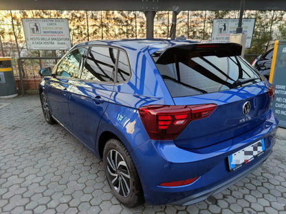 SPOILER ADATTO PER VW POLO AW1 LOOK GTI GTD RLINE LOOK NERO LUCIDO