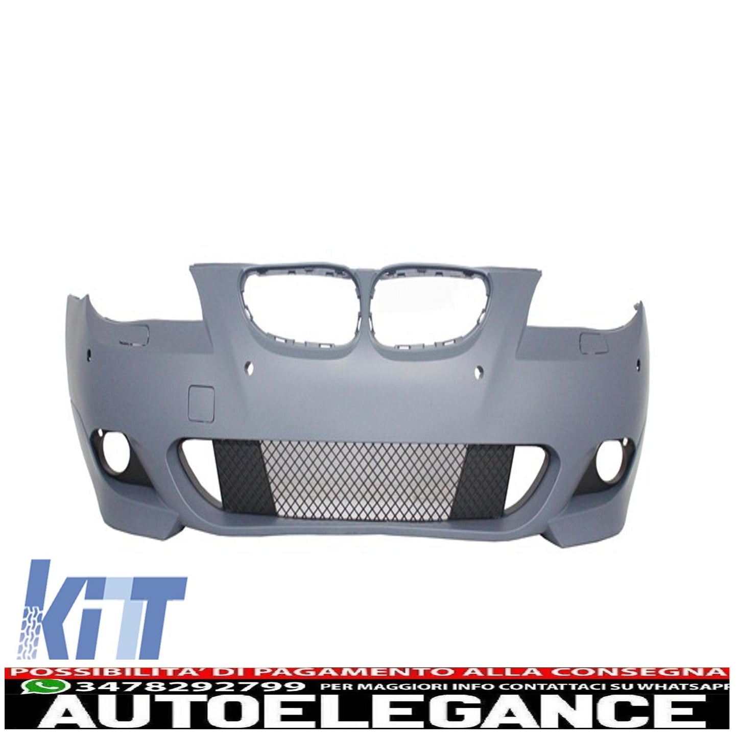 m-technik body kit suitable for bmw e60 (5 series) (2003-2010) with acs-look exhaust silencer 