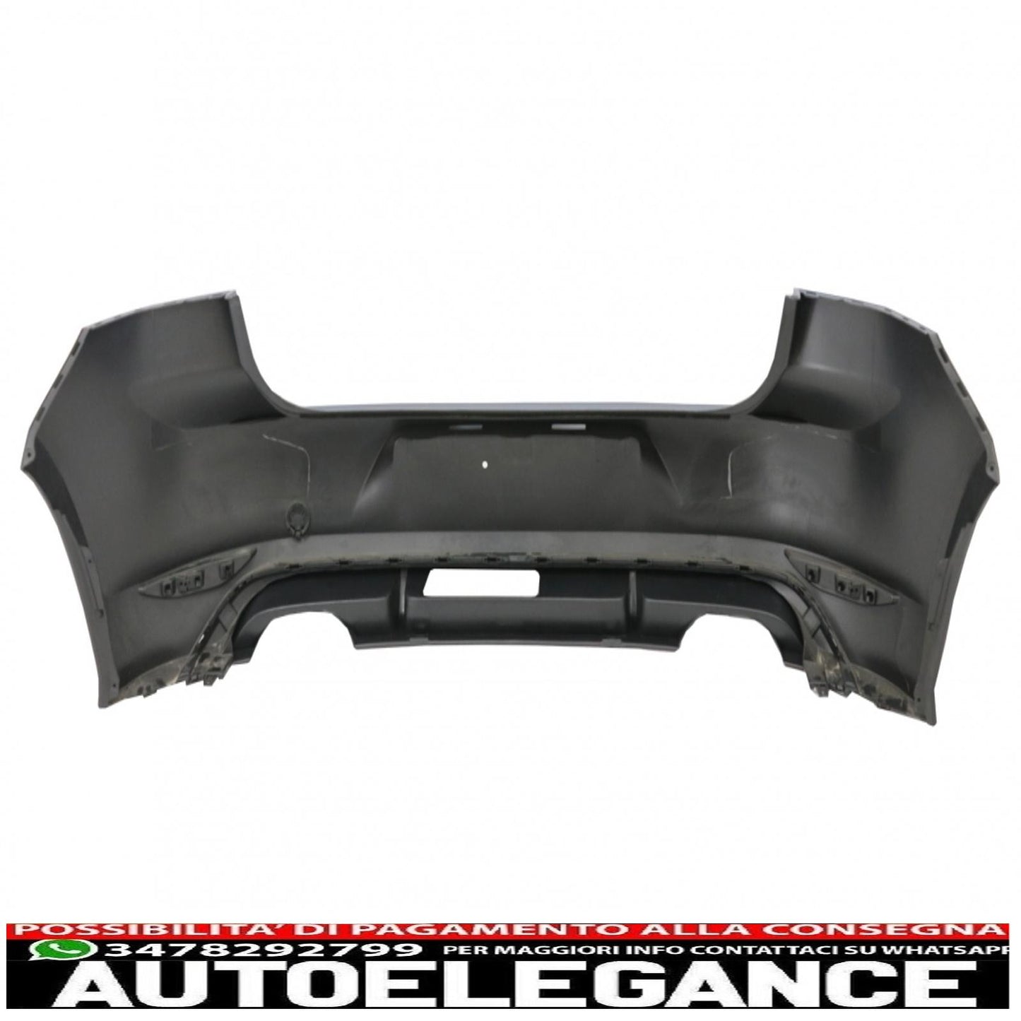 complete body kit + quad exhaust tips suitable for vw golf 7 vii 12+ r r20 look