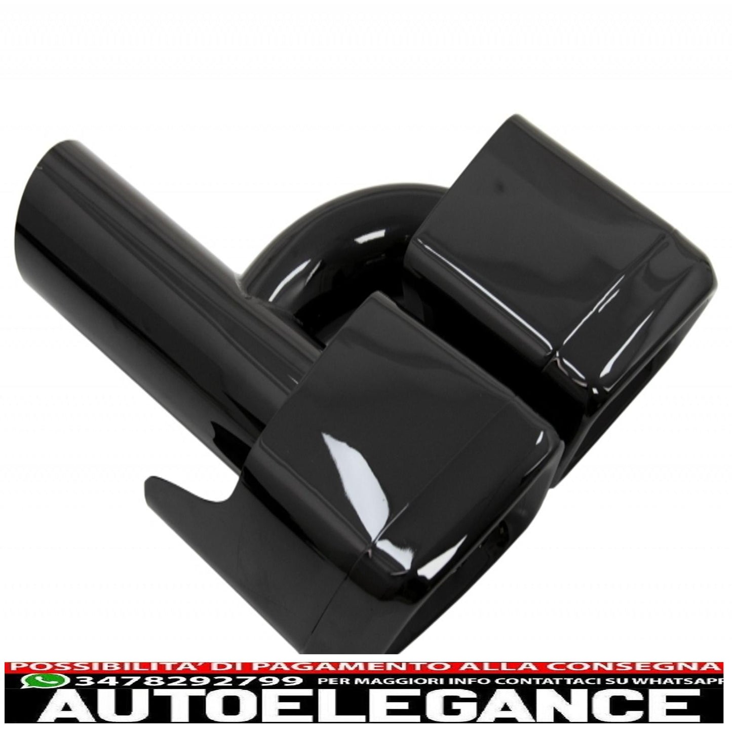 body kit suitable for mercedes s class w221 (2005-2011) s63 s65 design with exhaust tips black edition 