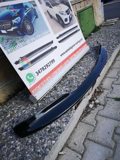 BMW 3 SERIES E46 M3 UNDER FRONT BUMPER SPLITTER GLOSS BLACK