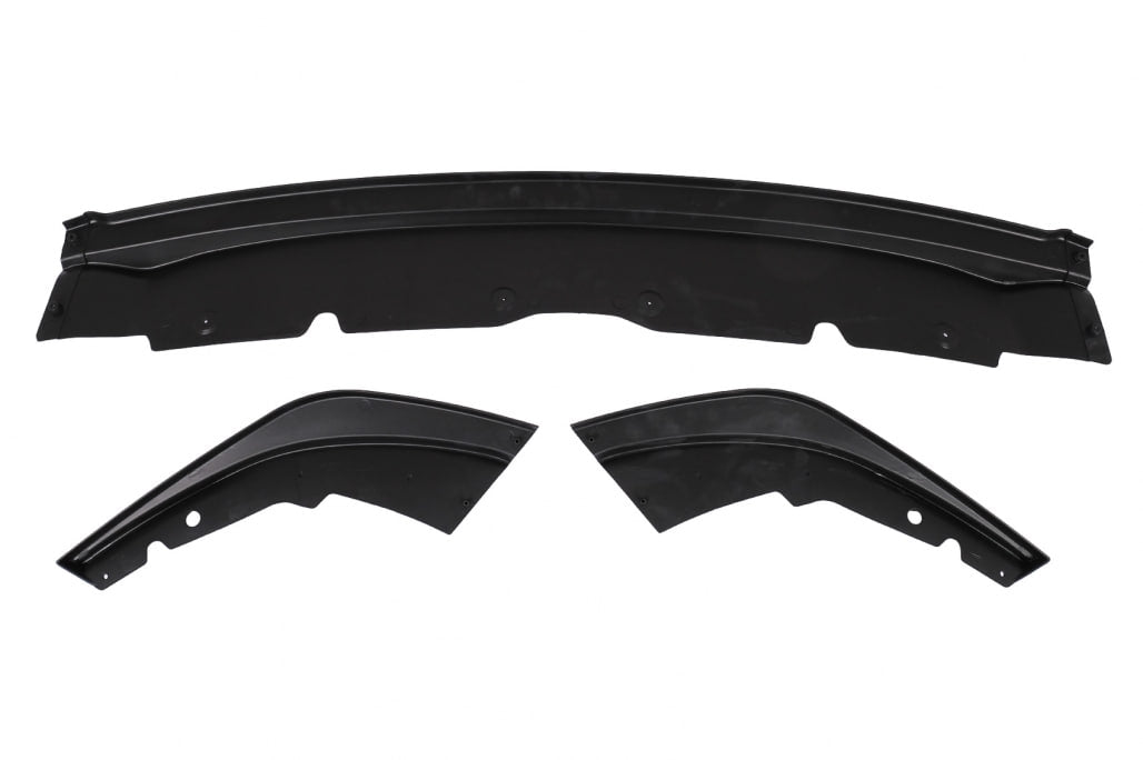 SPLITTER ANTERIORE ADATTO PER BMW SERIE 1 F40 M Sport (2019-UP) NERO