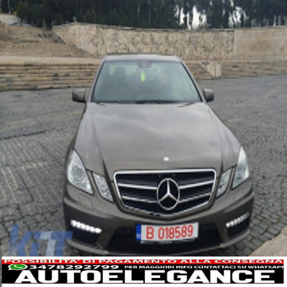 paraurti anteriore adatto per mercedes classe e w212 (2009-2013)