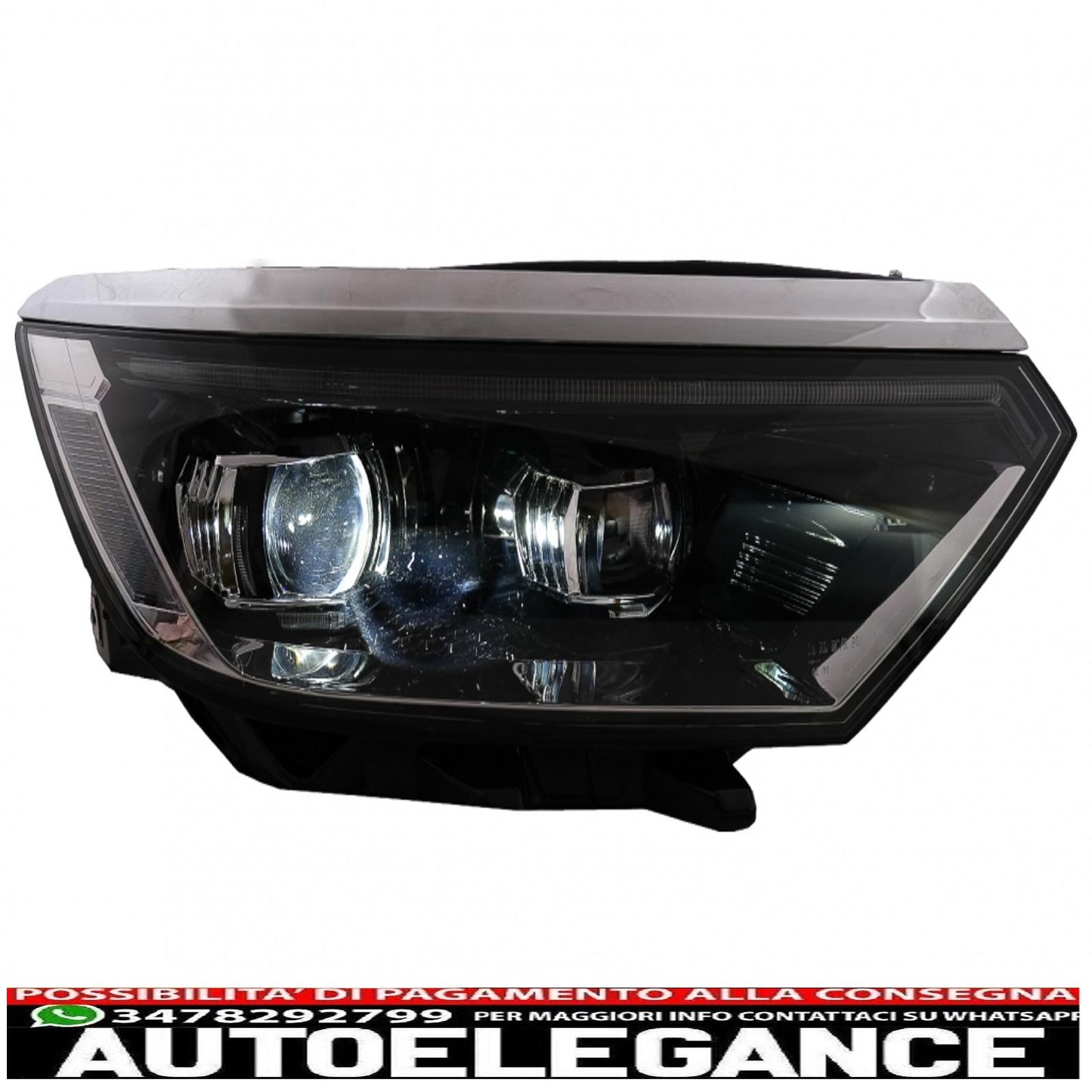 headlights suitable for vw passat b8 3g facelift (2016-2019) led look 2020 with sequential dynamic cornering lights 