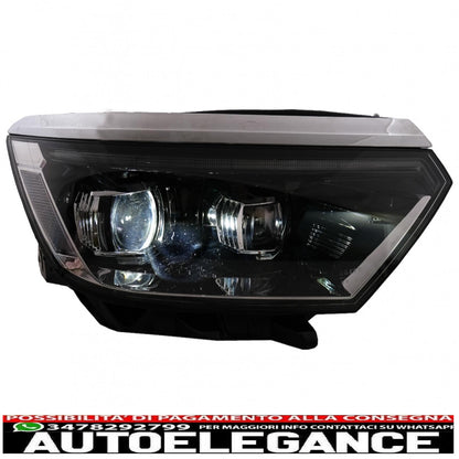 headlights suitable for vw passat b8 3g facelift (2016-2019) led look 2020 with sequential dynamic cornering lights 