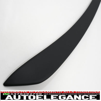 trunk spoiler suitable for mercedes e-class w213 (2016-up) matt black 