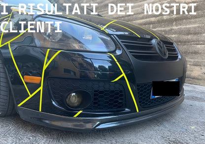SOTTO PARAURTI ADATTO PER VW GOLF 5 2003+ LOOK GTI