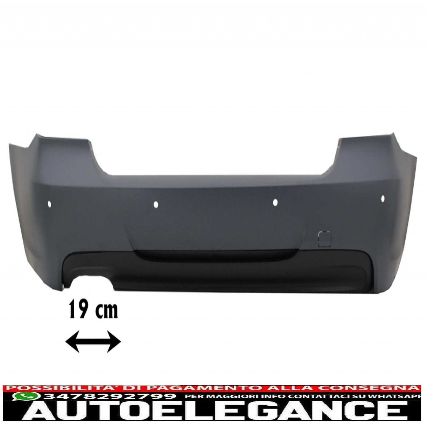 body kit suitable for bmw 3 series e90 lci limousine (2008-2011) m-technik design with front bumper spoiler
