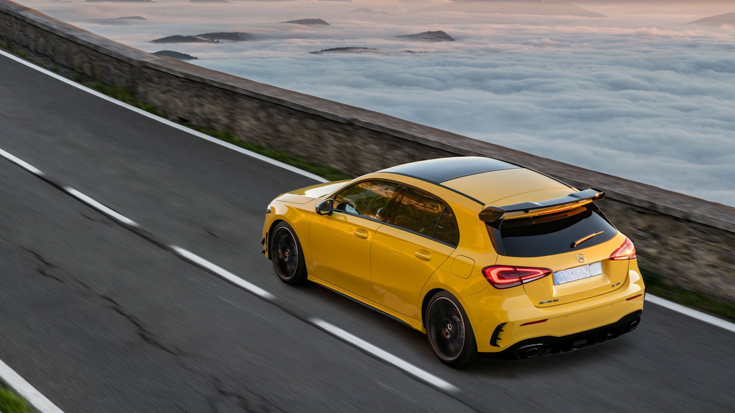 MINIGONNE LATERALI ADATTE PER MERCEDES-BENZ CLASSE A W177 LOOK A35 A45