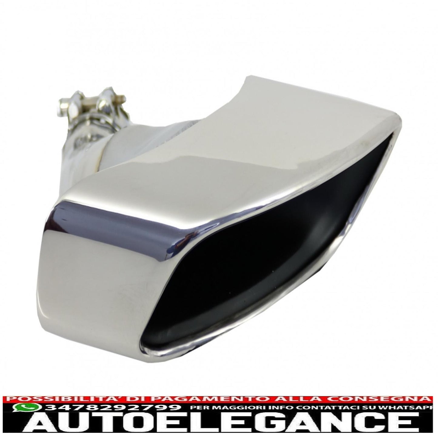 Exhaust muffler tips suitable for bmw x6 e71 (2008-2014) v8 design