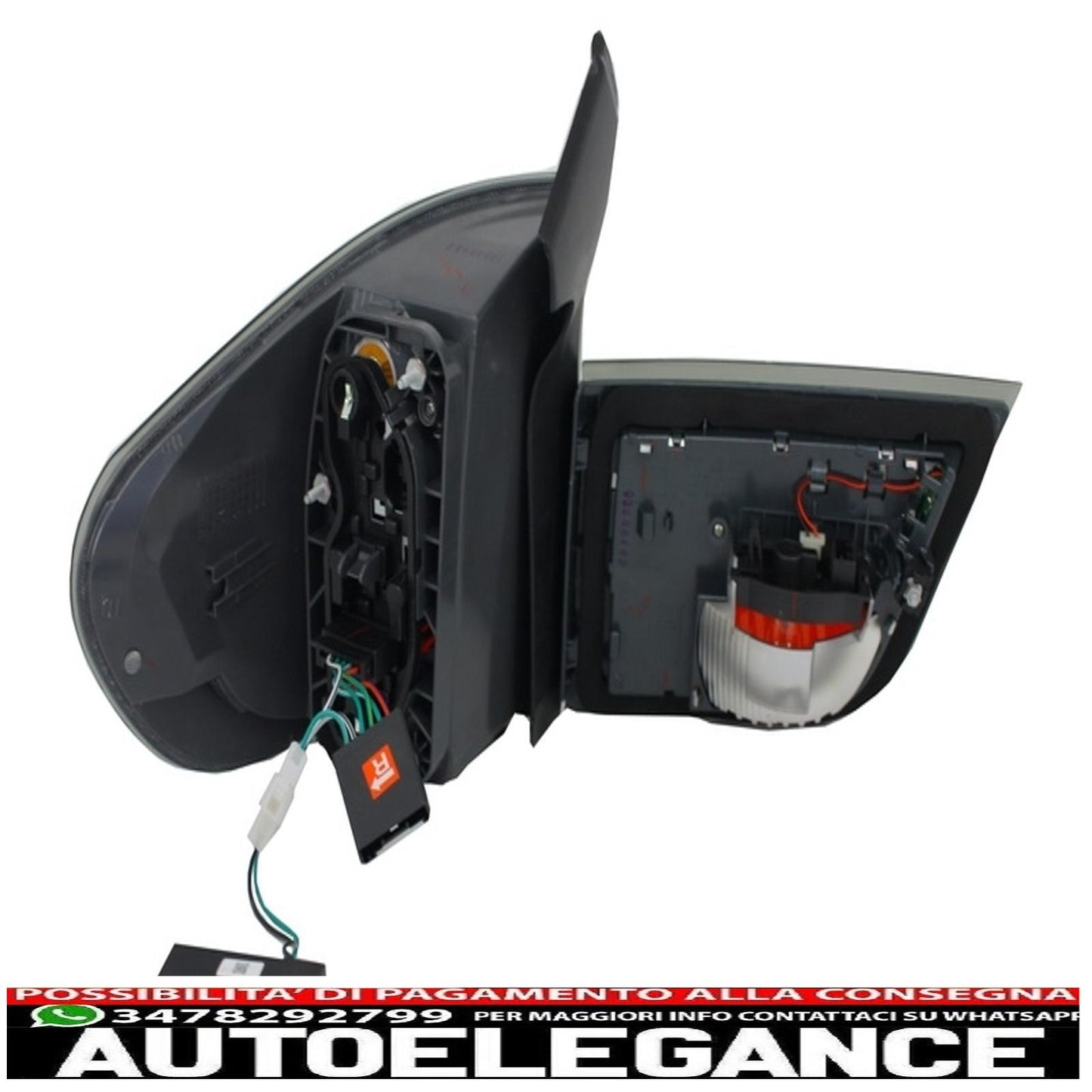 led rear lights suitable for bmw x5 e70 (2007-2010) light bar lci facelift smoke look