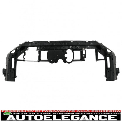 griglia anteriore centrale adatta per audi q8 (2018-up) design sportivo pianoforte nero