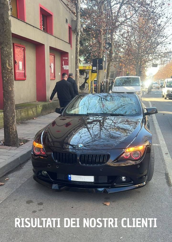 SPLITTER SUITABLE FOR BMW 6 SERIES E63 E64 2003-2007 STANDARD RAW LOOK