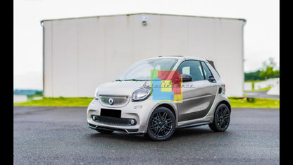 SOTTO PARAURTI ADATTO PER SMART 453 ABS LOOK BRABUS DESIGN GREZZO