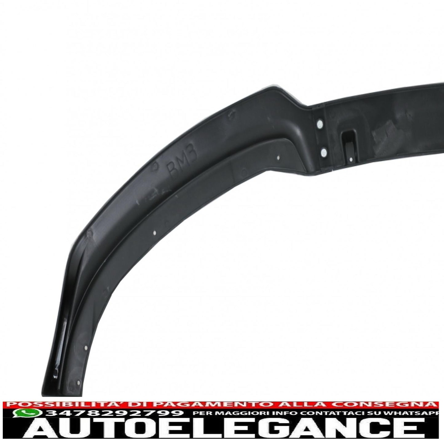 Front Bumper Spoiler Suitable for BMW 3 Series F30 Sedan F31 Touring (2011-2019) Standard Bumper Piano Black Edition