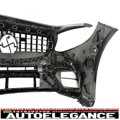 body kit suitable for mercedes s class coupe c217 sport line (2015-2021) s63 design all black 