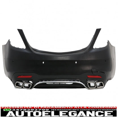 complete body kit suitable for mercedes s class w222 restyling (2013-06.2017) design s63 