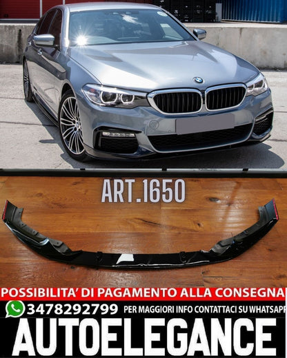 SOTTO PARAURTI SERIE 5 G30 G31 2017-2019 MSPORT NERO LUCIDO