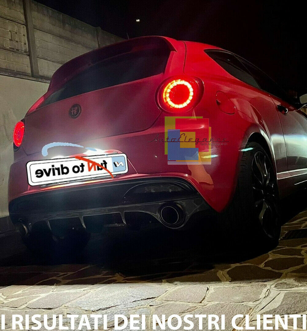 DIFFUSORE PER ALFA ROMEO MITO SOTTO PARAURTI POSTERIORE DAM