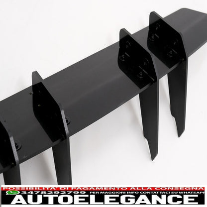 Estensione paraurti posteriore per diffusore adatta per mercedes classe A w177 hatchback a45 s (2018-up) nero