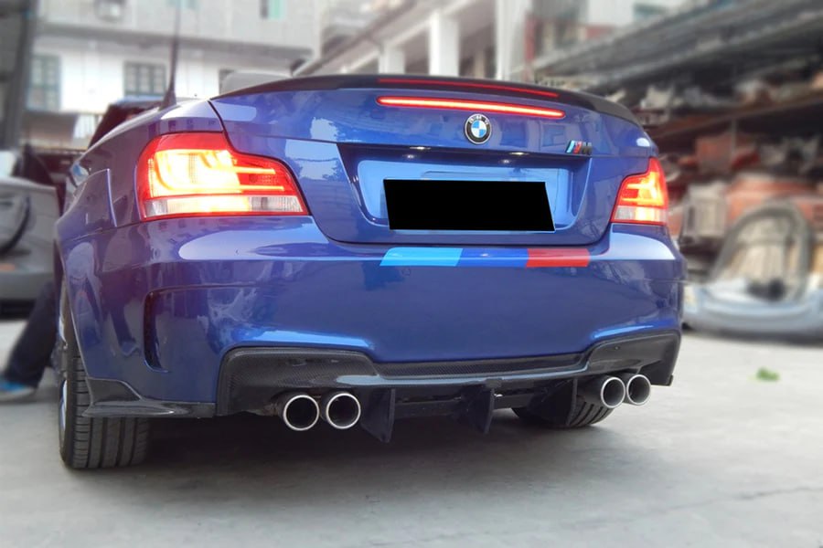 REAR BUMPER SUITABLE FOR BMW 1 SERIES E82 E88 2007-2013 M1 LOOK