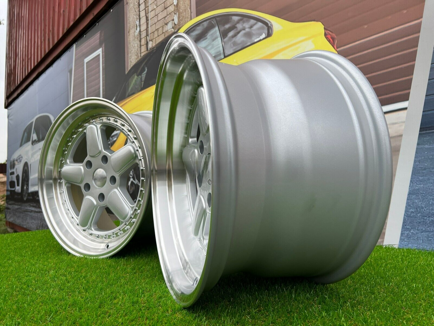 SUITABLE for BMW E36 E90 E46 17 inch 5x120 Dx Xd AC Schnitzer Deep Dish Style 