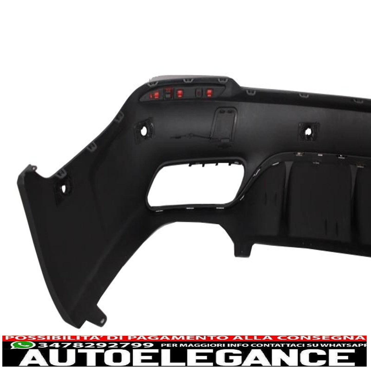 kit carrozzeria completo adatto per mercedes glc suv x253 (2015-07.2019) design glc63 con minigonne laterali