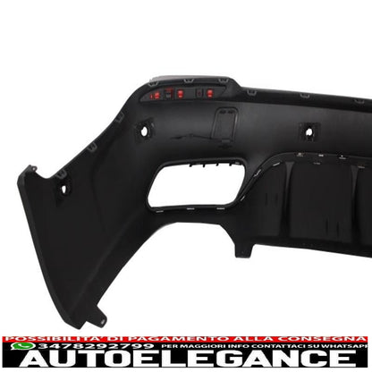 kit carrozzeria completo adatto per mercedes glc suv x253 (2015-07.2019) design glc63 con minigonne laterali