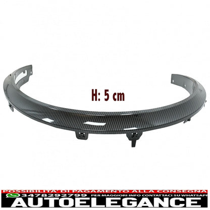 parafanghi per passaruota con 32 clip in plastica per auto adatti per BMW X5 F15 (2014-2018) m-design m-sport carbon look