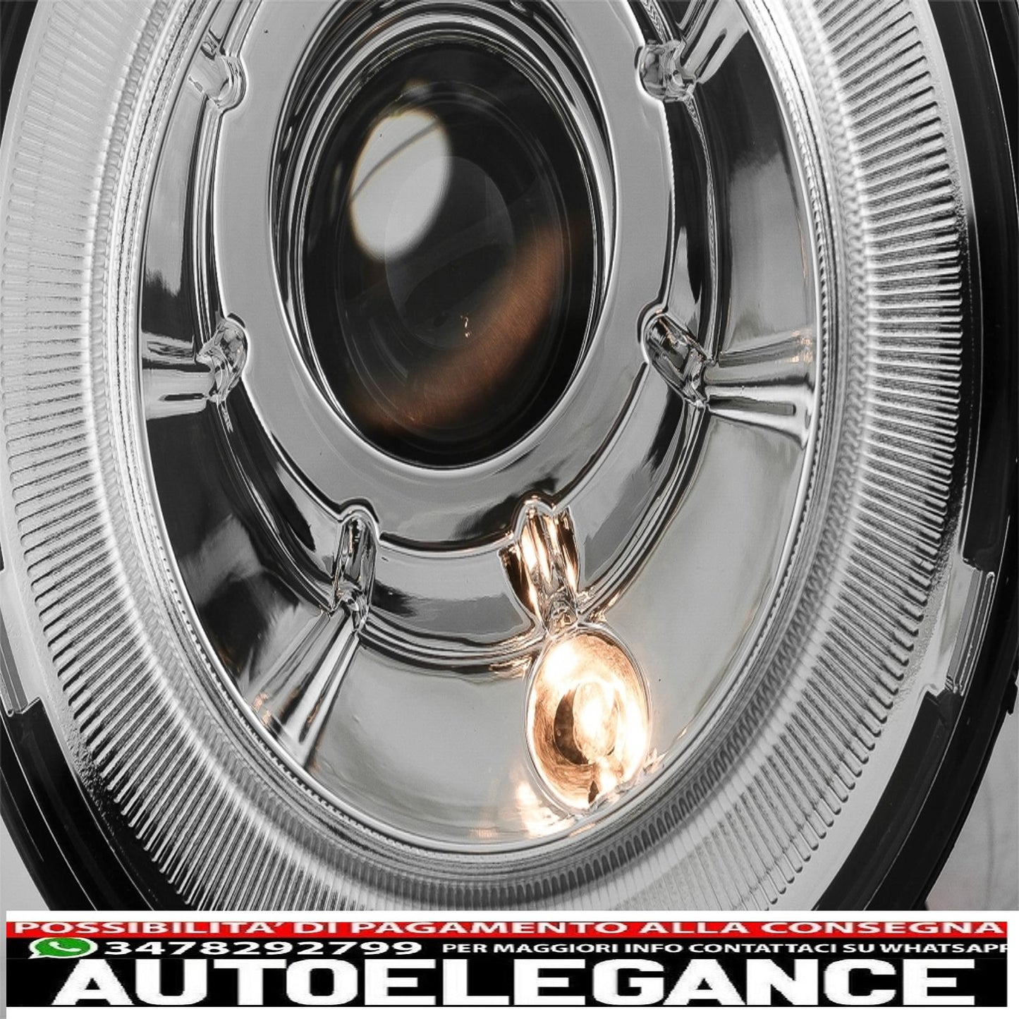 original look bi-xenon headlights suitable for mercedes g-class w463 (2005-2017) chrome 