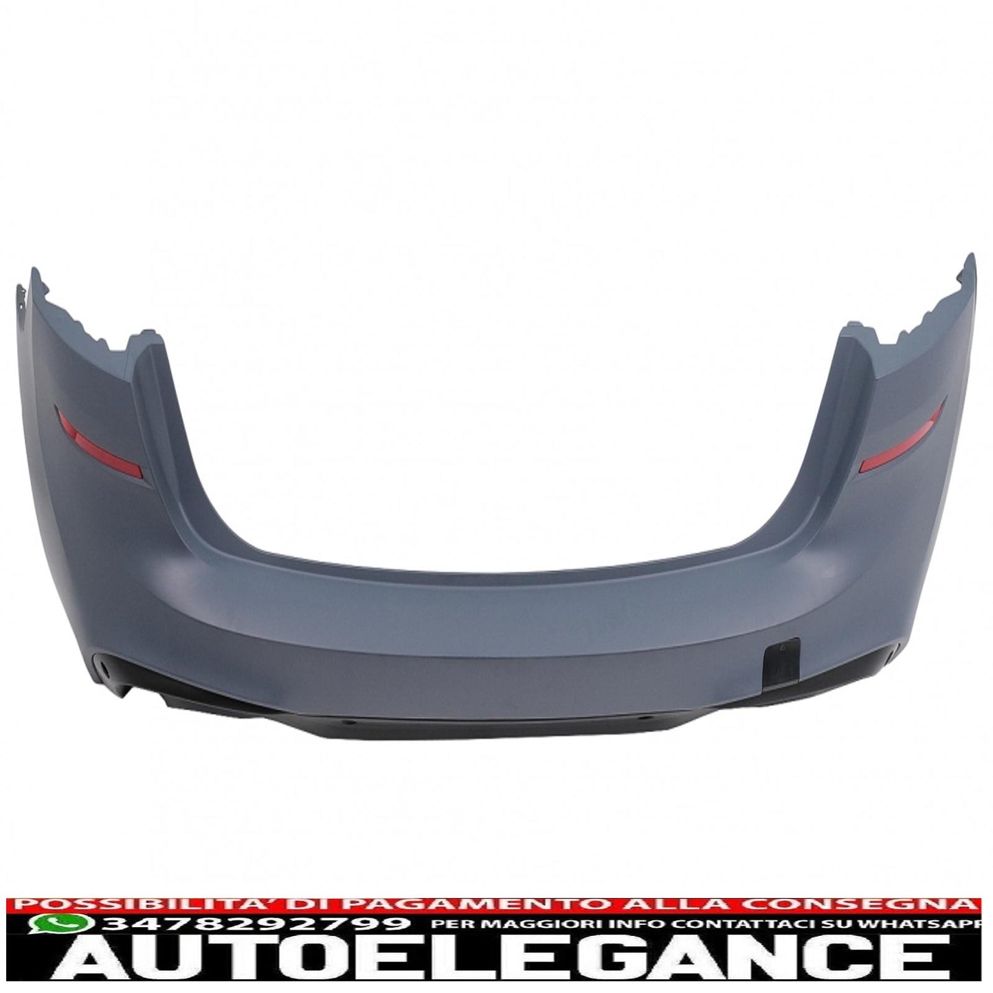 body kit suitable for bmw 2 series f45 lci active tourer (05.2017-12.2019) m-technik design double outlet for single exhaust