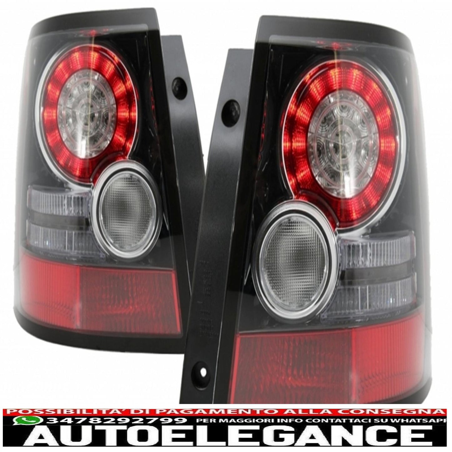 LED headlights and taillights suitable for Range Rover Sport L320 (2009-2013) restyling design