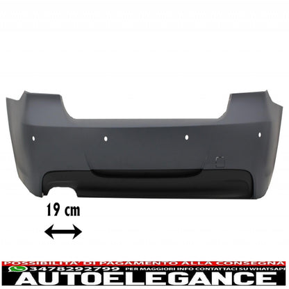 body kit suitable for bmw 3 series e90 lci limousine (2008-2011) m-technik design with front bumper spoiler