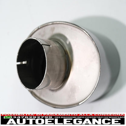 Exhaust tips exhaust tips suitable for audi a4 b9 (2016-2019) a5 f5 (2017-2019) black 